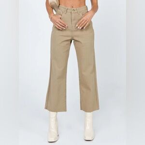 Princess Polly BRM High-Waisted Wide Leg Jeans – Size 0